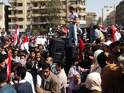 Manifestación en El Cairo (Marzo 2011) |  © Eva Chaves