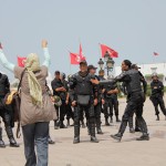 Tunez Mujer Policias