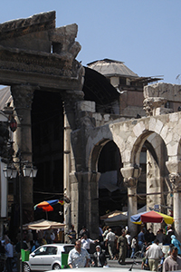 Arcos romanos en Damasco (2007)  | © Eva Chaves