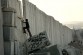 El muro fronterizo entre Rafah (sur de Gaza) y Egipto. Jul 2006