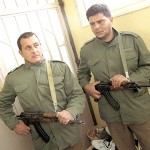Milicianos rebeldes en Shahat, durante la guerra civil (2011) | © Daniel Iriarte