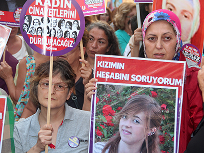 Manifestación contra la violencia machista (Estambul, Ago 2014) |  © Ilya U. Topper / M'Sur