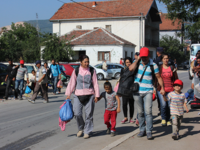 Refugiados en Presevo, Serbia (Ago 2015) |  © Daniel Iriarte / M'Sur