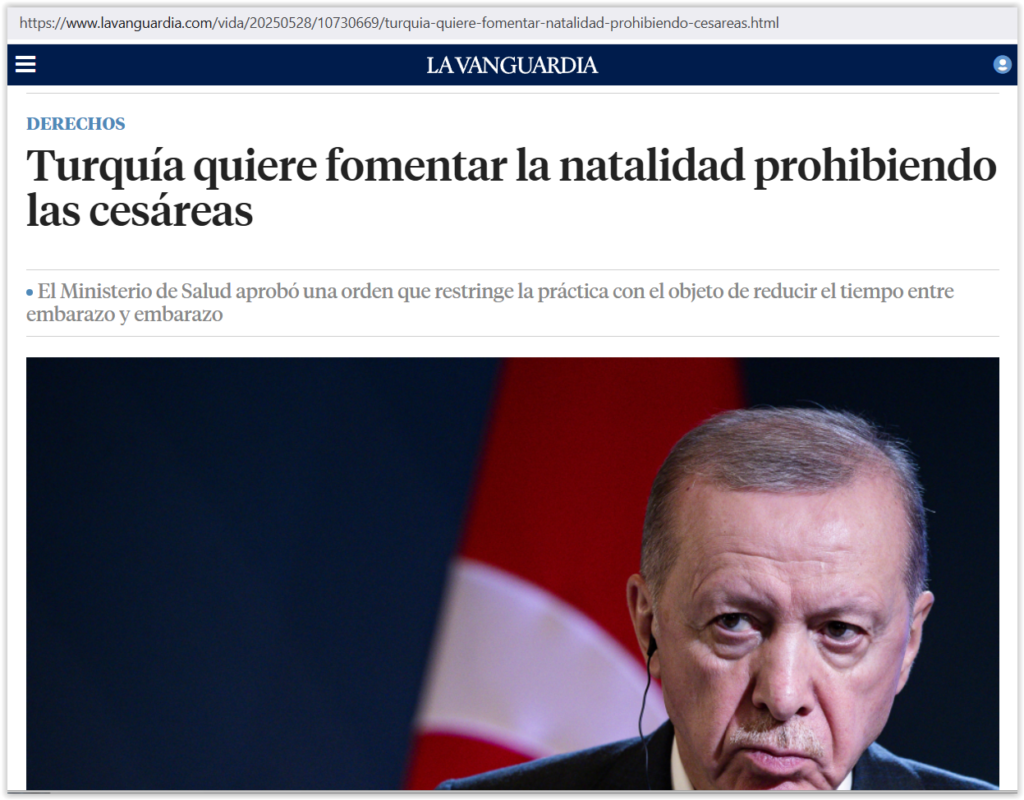 Vanguardia cesareas
